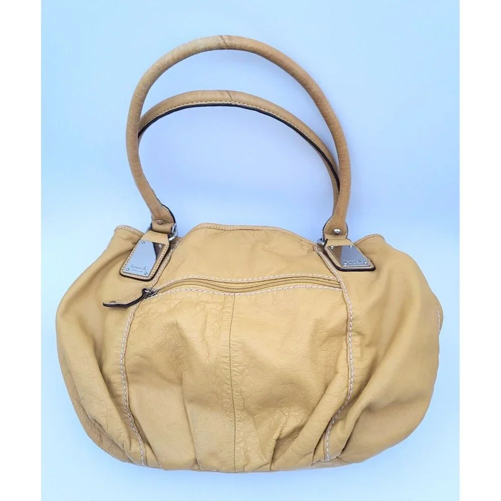Tignanello yellow leather